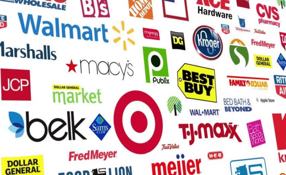 Retail partners including Walmart, Target, Macy's and more