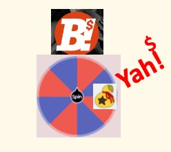 Spin the wheel for rewards